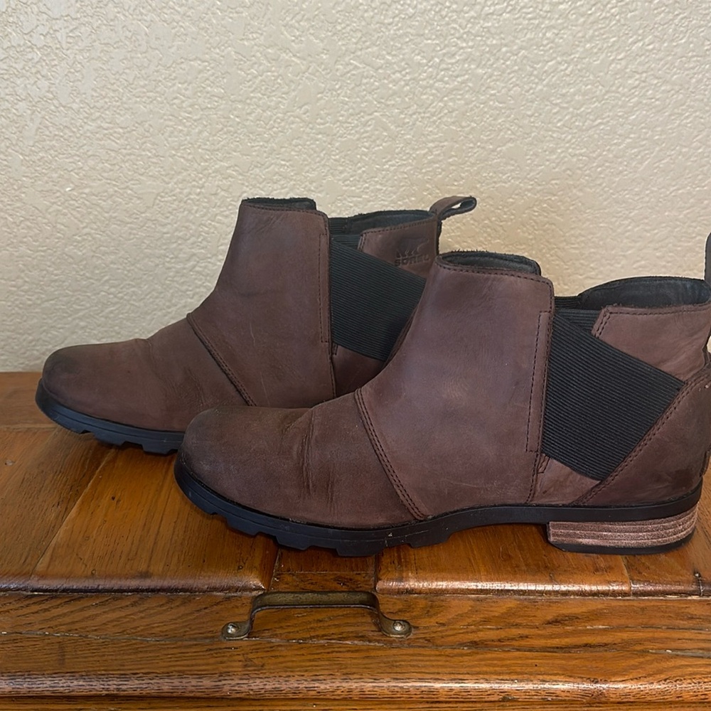 Sorel Chelsea boots - brown size 10